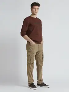 Pepe Jeans Men Typography Printed Round Neck Sweatshirt