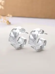 Voylla Quirky Half Hoop Earrings