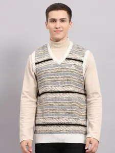 Monte Carlo Men Striped Woollen Pullover