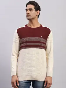 Monte Carlo Men Self Design Pullover