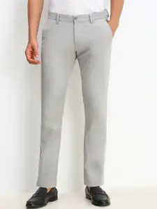 Allen Solly Men Printed Slim Fit Trousers