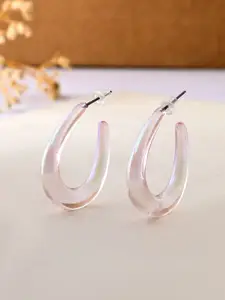 Voylla Quirky Chunky Half Hoop Earrings