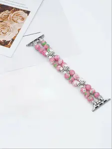 PEEPERLY Artisanal Beaded Harmony Bracelet Style Compatible Smart Watch Strap