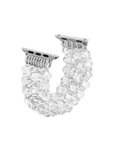 PEEPERLY Crystal Beaded Bracelet Style Smart Watch Strap