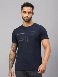 VECTOR X Men Typography Printed Round Neck T-Shirt