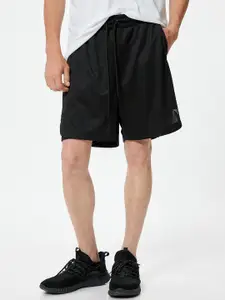 Koton Men Regular Fit Mid-Rise Casual Sports Shorts
