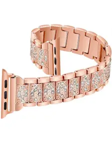 PEEPERLY Luxury Correa Embellished Compatible Smart Watch Strap