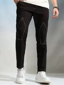 HIGHLANDER Men Solid Elasticated Relaxed Fit Soft Trouser