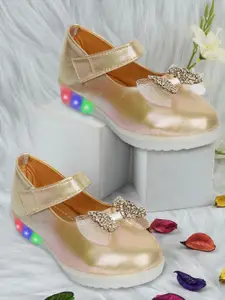 BAESD Girls Party Ballerinas with Bows Flats