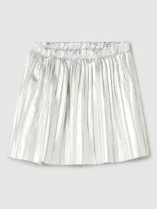 max Girls Pure Cotton Flared Mini Skirt