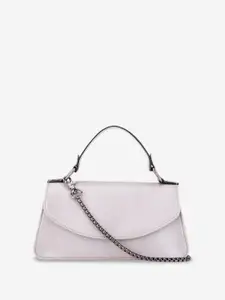 Abelardo De Moda Textured Leather Structured Satchel
