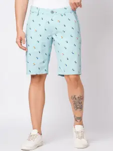 The Roadster Lifestyle Co Printed Pure Cotton Shorts