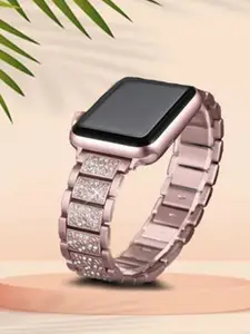 PEEPERLY Diamond Embellished Compatible Smart Watch Strap