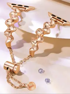 PEEPERLY Luxe Wavy Compatible Bracelet Style Smart Watch Strap