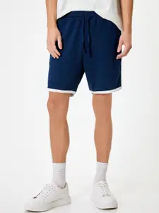 Koton Men Regular Fit Mid-Rise Cotton Shorts