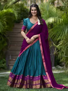 LOOKNBOOK ART Ready to Wear Lehenga & Unstitched Blouse With Dupatta