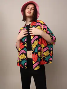 ONLY Women Boxy Floral Opaque Printed Casual Shirt