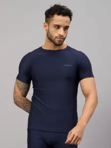 VECTOR X Men Solid Round Neck T-Shirt