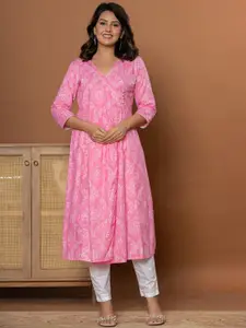 ROOPWATI FASHION Printed A-Line Kurta