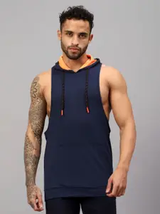 VECTOR X Men Solid Hood T-Shirt