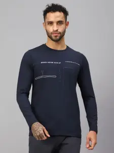 VECTOR X Men Typography Printed Round Neck T-Shirt