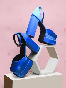 Try Me Suede Party Platform Sandals