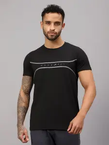 VECTOR X Men Typography Printed Round Neck T-Shirt