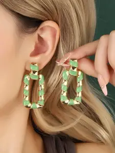 SALTY Gleaming Earthy Luxury Drop Earrings