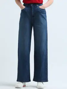 U.S. Polo Assn. Women  Wide Leg High-Rise Stretchable Jeans