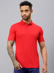 VECTOR X Men Solid Polo Collar T-Shirt