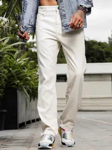 The Roadster Lifestyle Co Men Pure Cotton Relaxed Fit Jeans