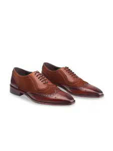 Harrykson London Men Textured Formal Brogues