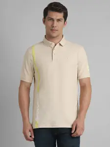 SIMON CARTER LONDON Men Polo Collar Pockets Slim Fit T-shirt
