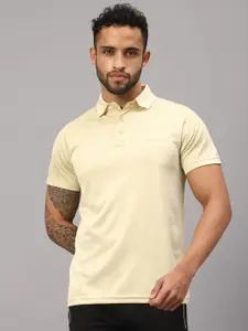 VECTOR X Men Solid Polo Collar T-Shirt