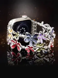 PEEPERLY Petite Floral Bracelet Compatible Smartwatch Strap