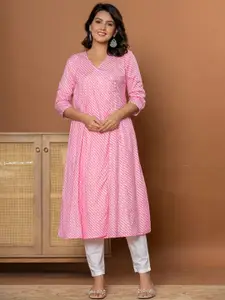 ROOPWATI FASHION Striped A-Line Kurta