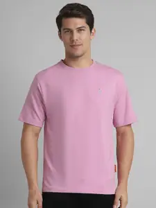 SIMON CARTER LONDON Men Solid Round Neck Cotton T-Shirt