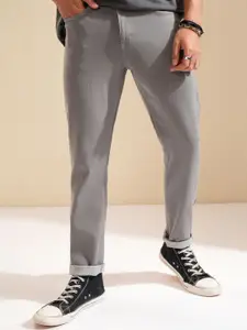 HIGHLANDER Men Tapered Fit Low Distress Jeans