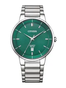 Citizen Men Dial & Stainless Steel Bracelet Style Straps Analogue Watch BI5120-51X