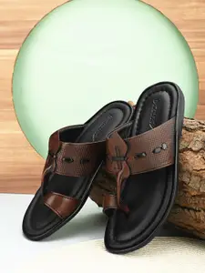 IMCOLUS Men Leather Comfort Sandals