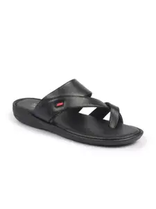FAUSTO Men PU Slip-On Comfort Sandals