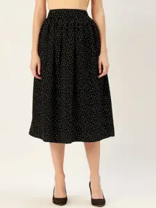 Sera Women Printed Flared Midi Skirts