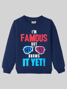 KUCHIPOO Boys Printed Sweatshirt