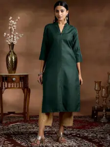 Libas Mandarin Collar Straight Kurta