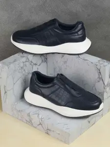 Metro Men Textured Slip-On Casual shoes