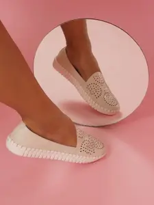 Sherrif Shoes Women Ballerinas Flats With Lacer Cut