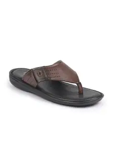 FAUSTO Men PU Open Toe Comfort Sandals