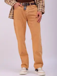 The Indian Garage Co Men Relaxed Fit Low Distress Jeans