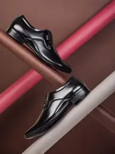 HikBi Men Leather Formal Derbys