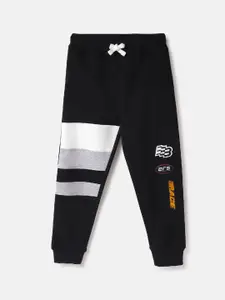 United Colors of Benetton Infants Boys Printed Mid-Rise Joggers